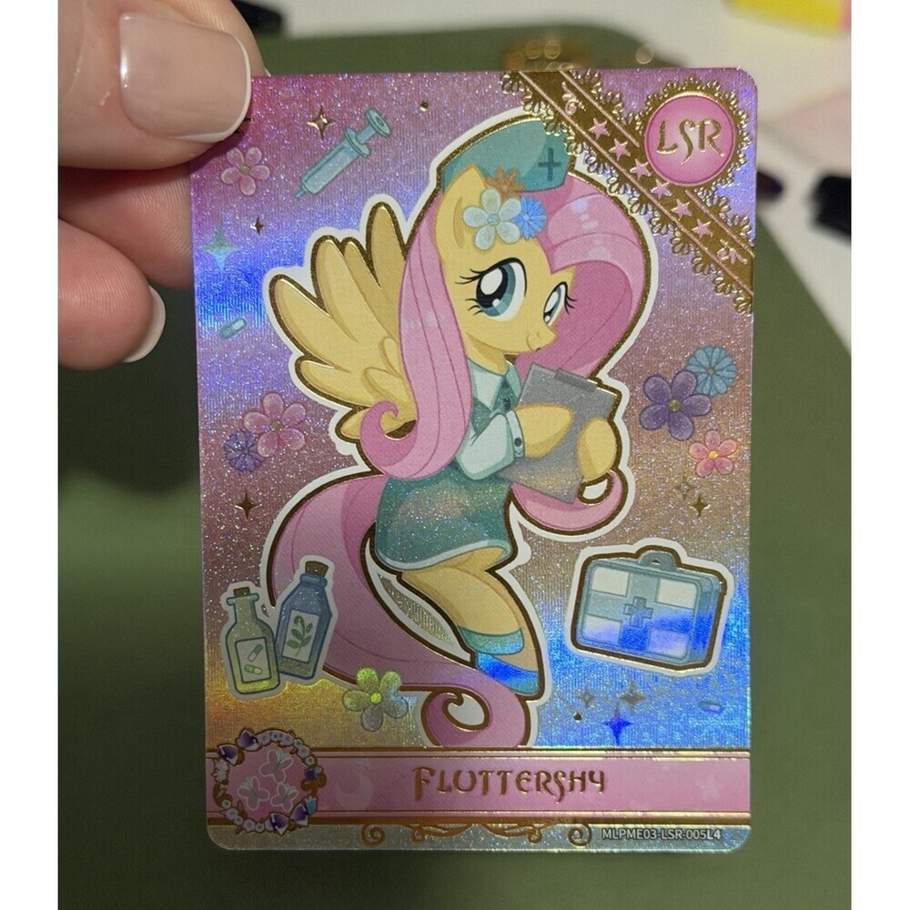 Fluttershy MLPME03-LSR-005 Kayou My Little Pony Card English LSR Moon 3 1st Ed
